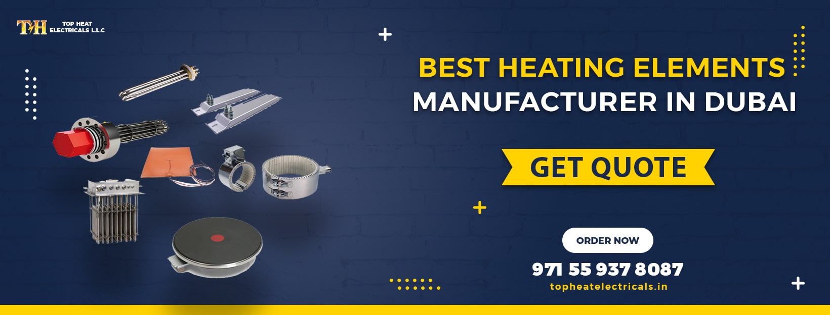 Top quality industrial heating elements - Top Heat Electricals